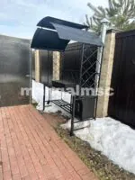 мангал с крышей Ромб