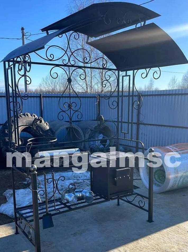 мангал с крышей аристократ
