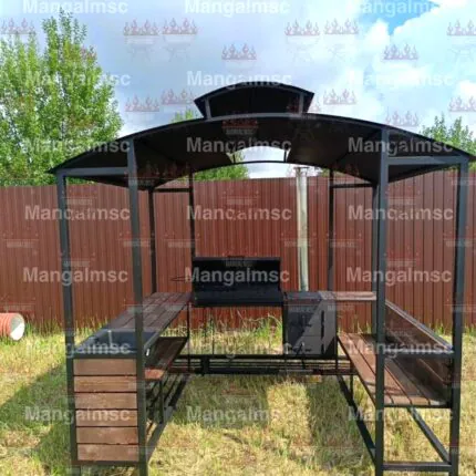 беседка с мангалом в Москва