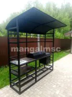 мангал с крышей лофт эксперт мини