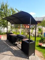 мангал с крышей лофт мария