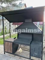 мангал с вытяжкой