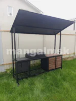 Мангал с крышей Эверест